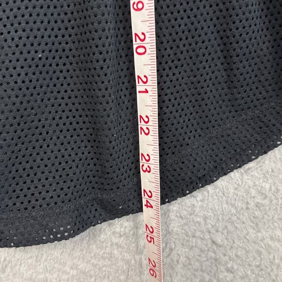 Nike Womens Mesh Racerback Tank Top Black Size S Athlete Casual Athleisure Retro - Picture 5 of 6